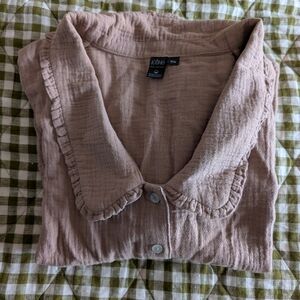 Simons Icone Tan Blouse